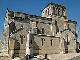 Die Kirche in Saint-Gervais