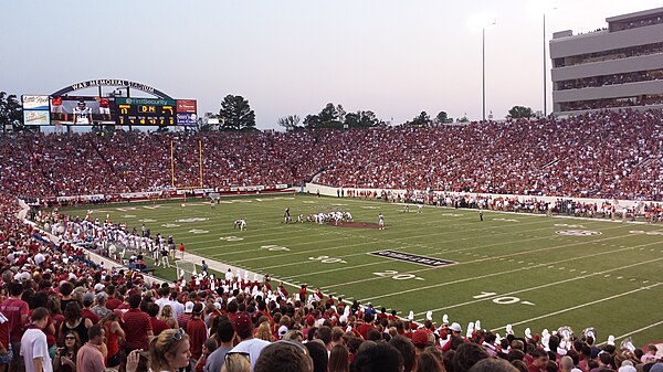 Image: Samford at Arkansas, 2013