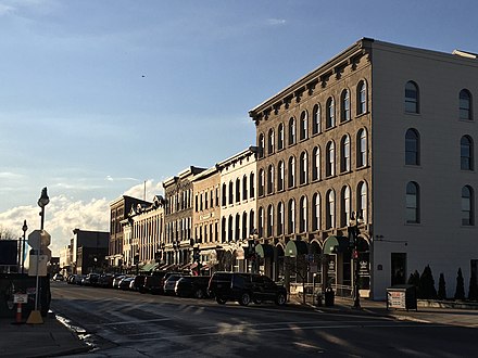 Water Street in Sandusky OH