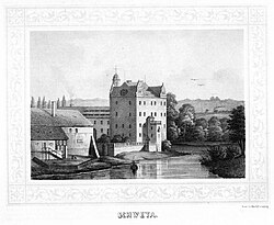 Schweta Castle around 1850