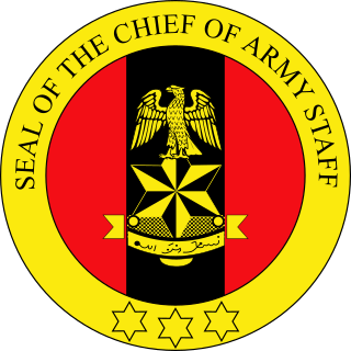 <span class="mw-page-title-main">Chief of Army Staff (Nigeria)</span> Professional head of the Nigerian Army