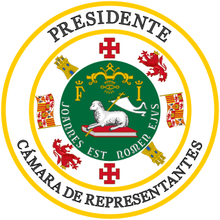 <span class="mw-page-title-main">Speaker of the House of Representatives of Puerto Rico</span> Highest-ranking officer and the presiding officer of the House of Representatives of Puerto Rico