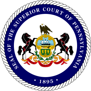 <span class="mw-page-title-main">Superior Court of Pennsylvania</span> Intermediate appellate court of Pennsylvania