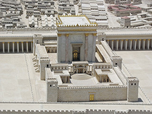 jewish temple diagram