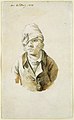 Կասպար Դավիդ Ֆրիդրիխ՝ Ինքնանկար՝ գլխարկով և աչքակապով, 1802