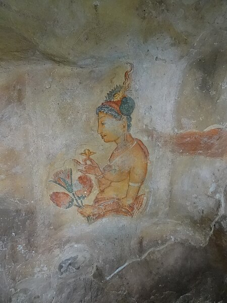File:Sigiriya frescos 02.JPG