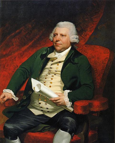 Sir Richard Arkwright, oil on canvas, Mather Brown, 1790. Collection of the New Britain Museum of American Art