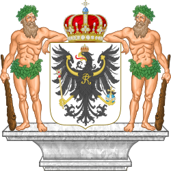 Fredrik Vilhelm IV av Preussens våpenskjold