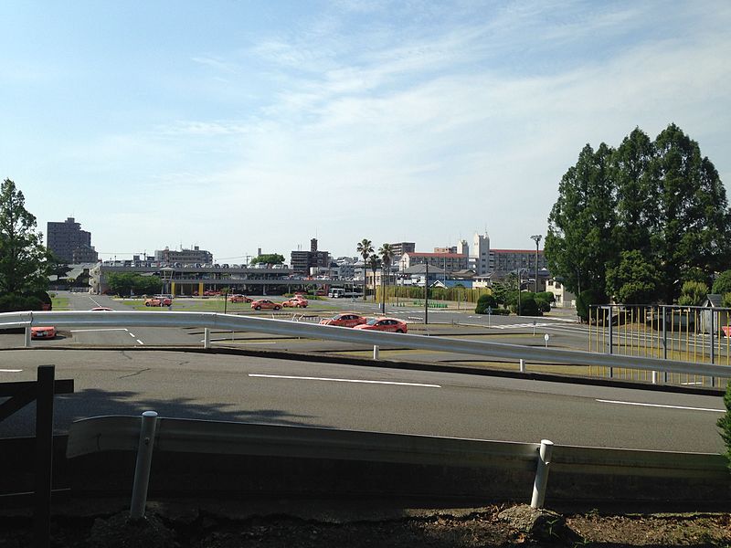 File:South Fukuoka Driving School from Mizuki Castle Ruins.jpg