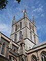 The tower of Southwark Cathedral. [12]