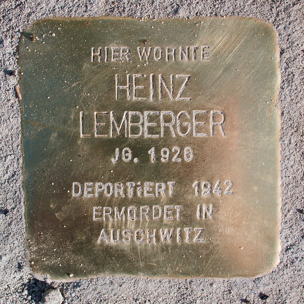 Stolperstein Schwäbisch Gmünd Heinz Lemberger
