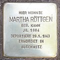 Martha Röttgen, Giesebrechtstraße 10, Berlin-Charlottenburg, Deutschland
