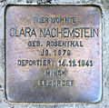 Clara Nachemstein, Leonhardtstraße 6, Berlin-Charlottenburg, Deutschland