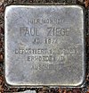 Stolperstein Schwäbische Str 7 (Schön) Paul Ziege.jpg