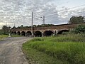 There is something very lovely about this brick railway viaduct in Warwick Farm.