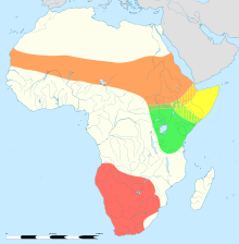 Struthio camelus distribución.svg