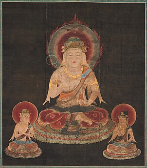 Suiten (Varuna). 1127. Couleurs sur soie, H. 144 cm. Musée national de Kyoto[53].