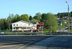 View of the village in 2013