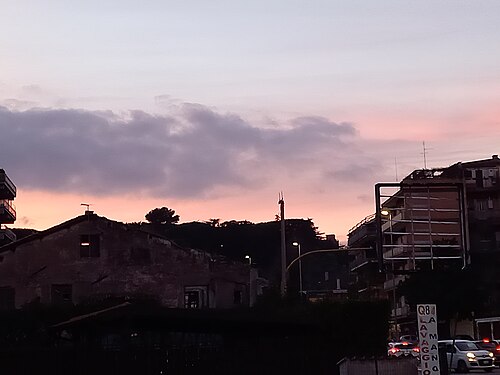 Sunset in Portuense,Rome,Lazio