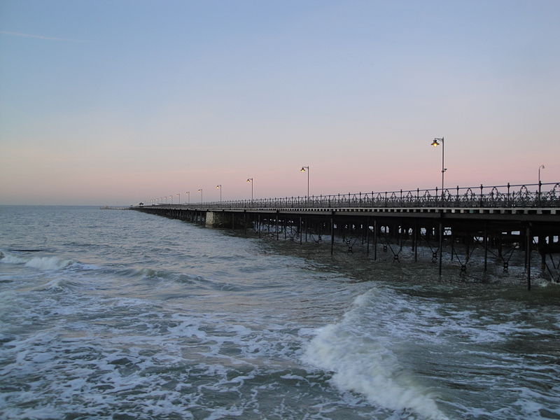 File:Sunset at Ryde Pier.JPG