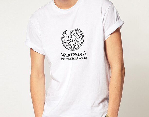 udslæt input desillusion File:T-Shirt Wikipedia white.jpg - Wikimedia Commons
