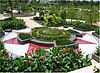 One of the flower pots of Taman Menteng