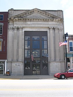 Terre Haute, IN - Birinchi Milliy bank binosi..JPG