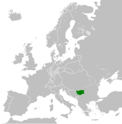 อาณาเขตของเซอร์เบียในการปฏิวัติในทวีปยุโรป