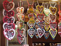 Gingerbread in the market