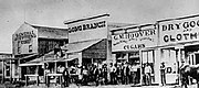The Long Branch Saloon in Dodge City, Kansas, 1874 The Long Branch Saloon in 1874.jpg