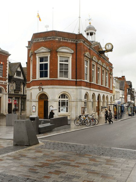 Maidstone Town Hall, completed in 1763