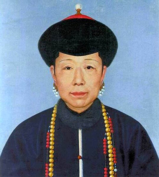 Empress Xiaoshengxian at the age of 60