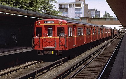 The TTC's slogan, "Ride the Rocket," originates from the red-painted G-series trains that were in service from 1954 to 1990.