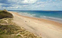 Sandy shores provide shifting homes to many species The White Rocks near Portrush (1) - geograph.org.uk - 785899.jpg