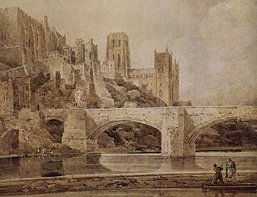 Durham Cathedral and Bridge (1799)