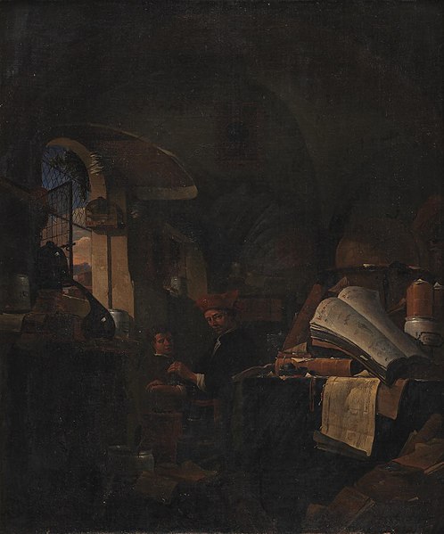 File:Thomas Wijck - An Alchemist in his Laboratory - KMSst14 - Statens Museum for Kunst.jpg