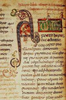 Tiberius Bede 8th-century illuminated manuscript of Bedes Historia ecclesiastica gentis Anglorum