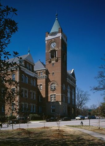 Tillman Hall at Winthrop University in Rock Hill