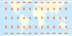 Tissot indicatrix world map Hobo-Dyer equal-area proj.svg