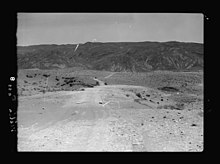 To Sinai by car. The Mitla pass looking east from the plain LOC matpc.15553.jpg