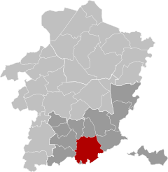 Tongeren Limburg Belgium Map.svg