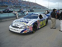 Raines' car before the 2007 Ford 300 at Homestead-Miami Tony Raines 2007 Car Homestead-Miami.jpg