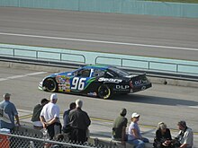 Raines practicing for the 2007 Ford 400 at Homestead-Miami Tony Raines Homestead-Miami.jpg