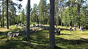 Treudden på gravfältet Torsa stenar, Småland.