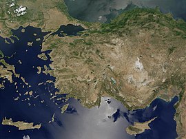 Constantinople is located in Asia Minor