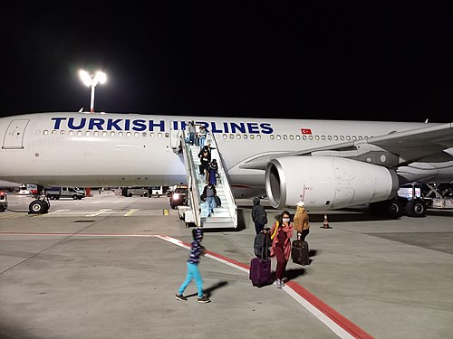 Turkish Airlines (Airbus A330) in Istanbul