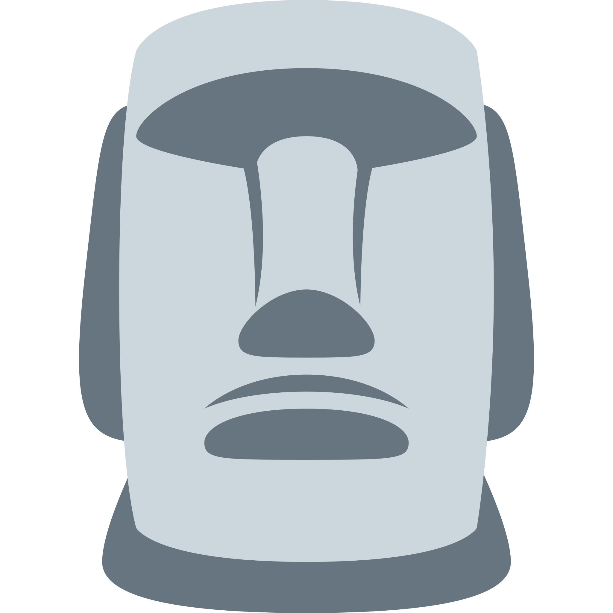 Moai Emoji (U+1F5FF)