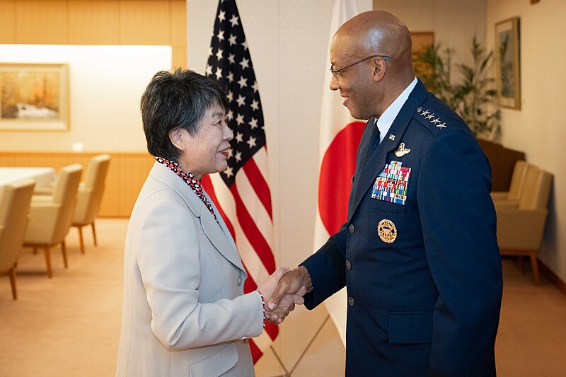 File:U.S. Air Force General Charles Q. Brown, Jr., Chairman of the Joint Chiefs of Staff, traveled to Tokyo, Japan, and Seoul, South Korea, November 9-13, 2023 - 42.jpg