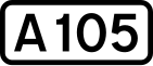 A105 Schild