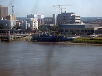 USS Kidd (DD-661) at Baton Rouge on dock 2008